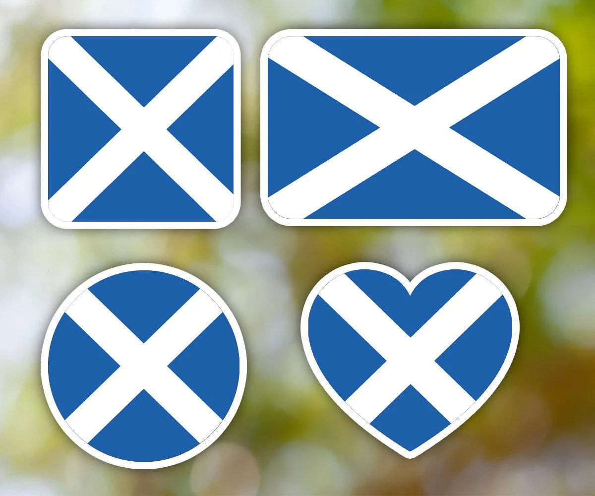 Scotland Geometric Sticker