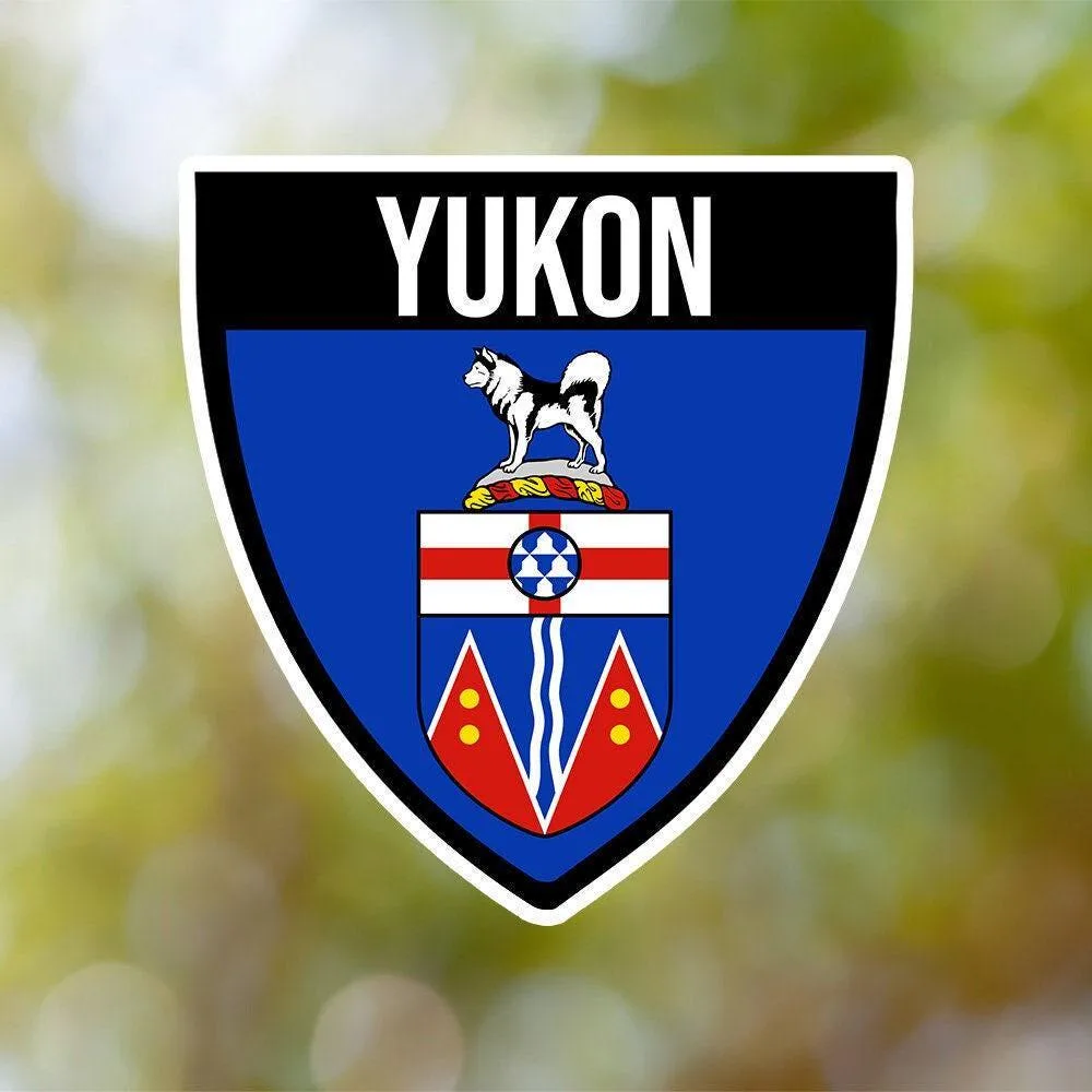 Yukon Shield Sticker