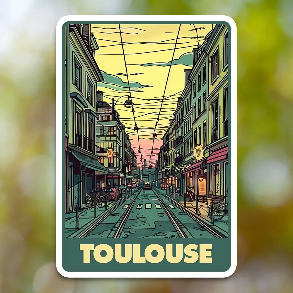 Toulouse City Sticker