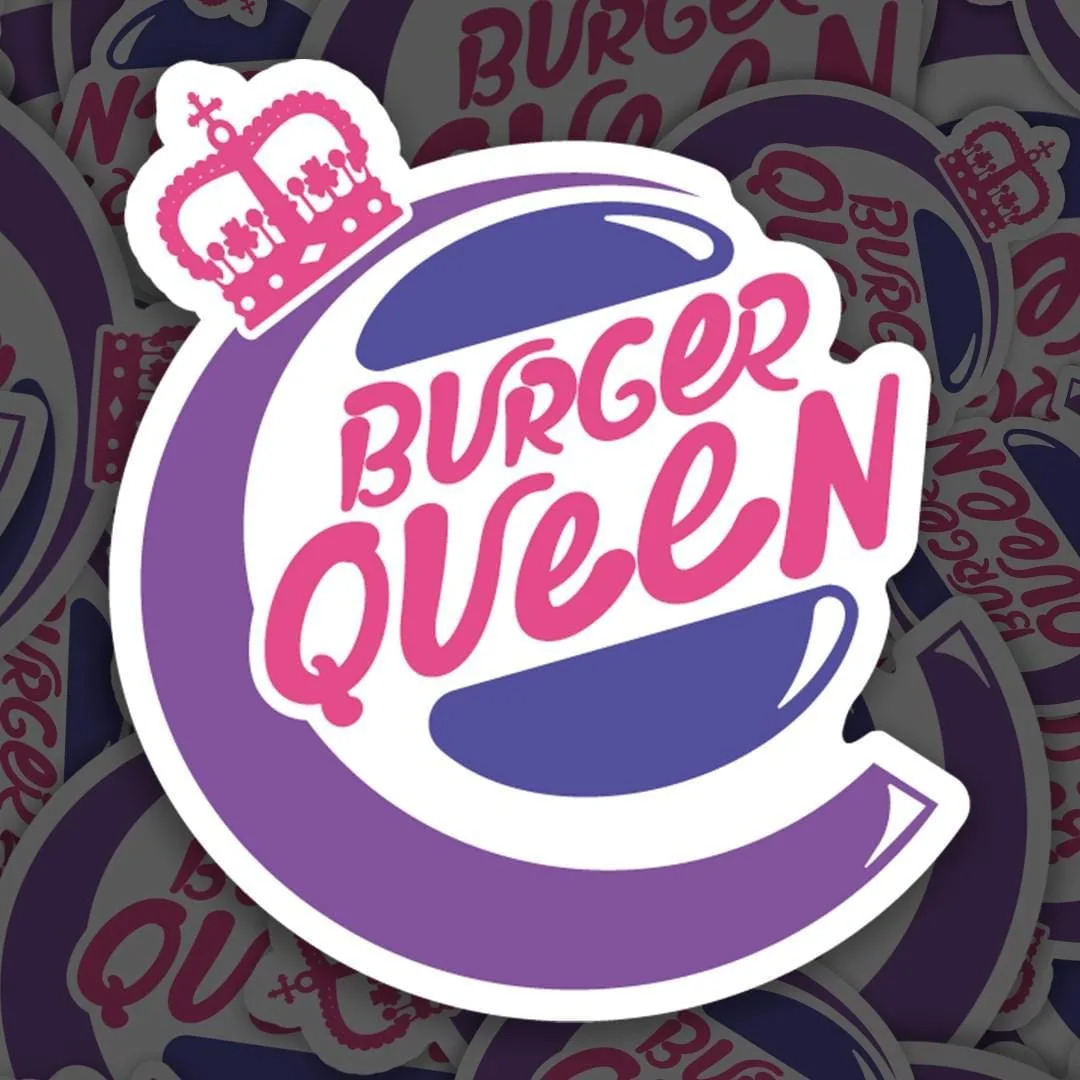 Burger Queen Meme Sticker