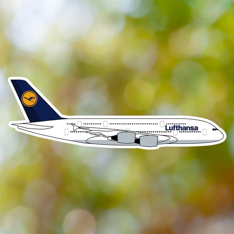 Lufthansa A380 Sticker