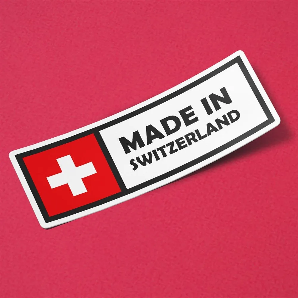 Made in Switzerland Sticker