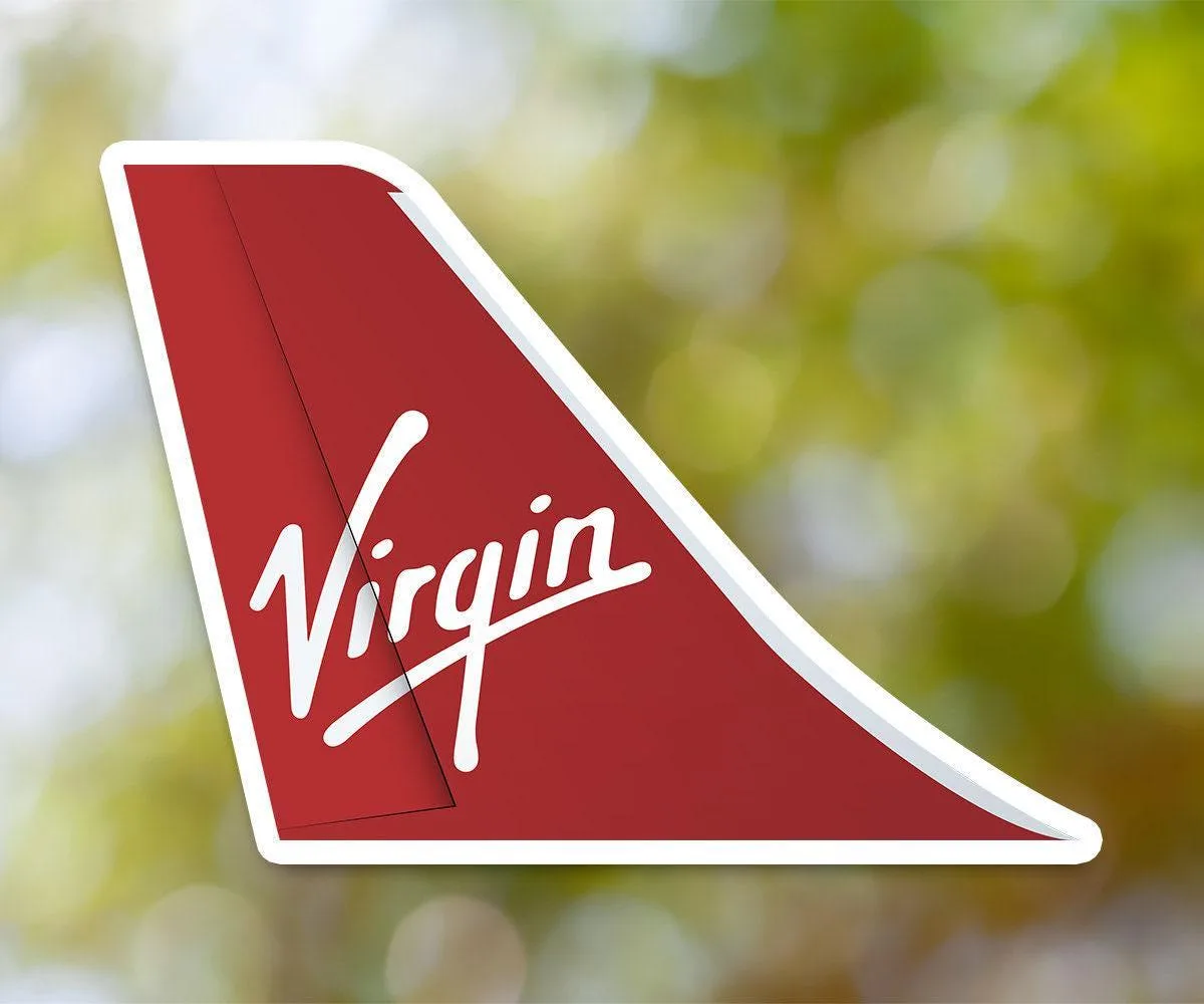 Virgin Atlantic Tailplane Sticker