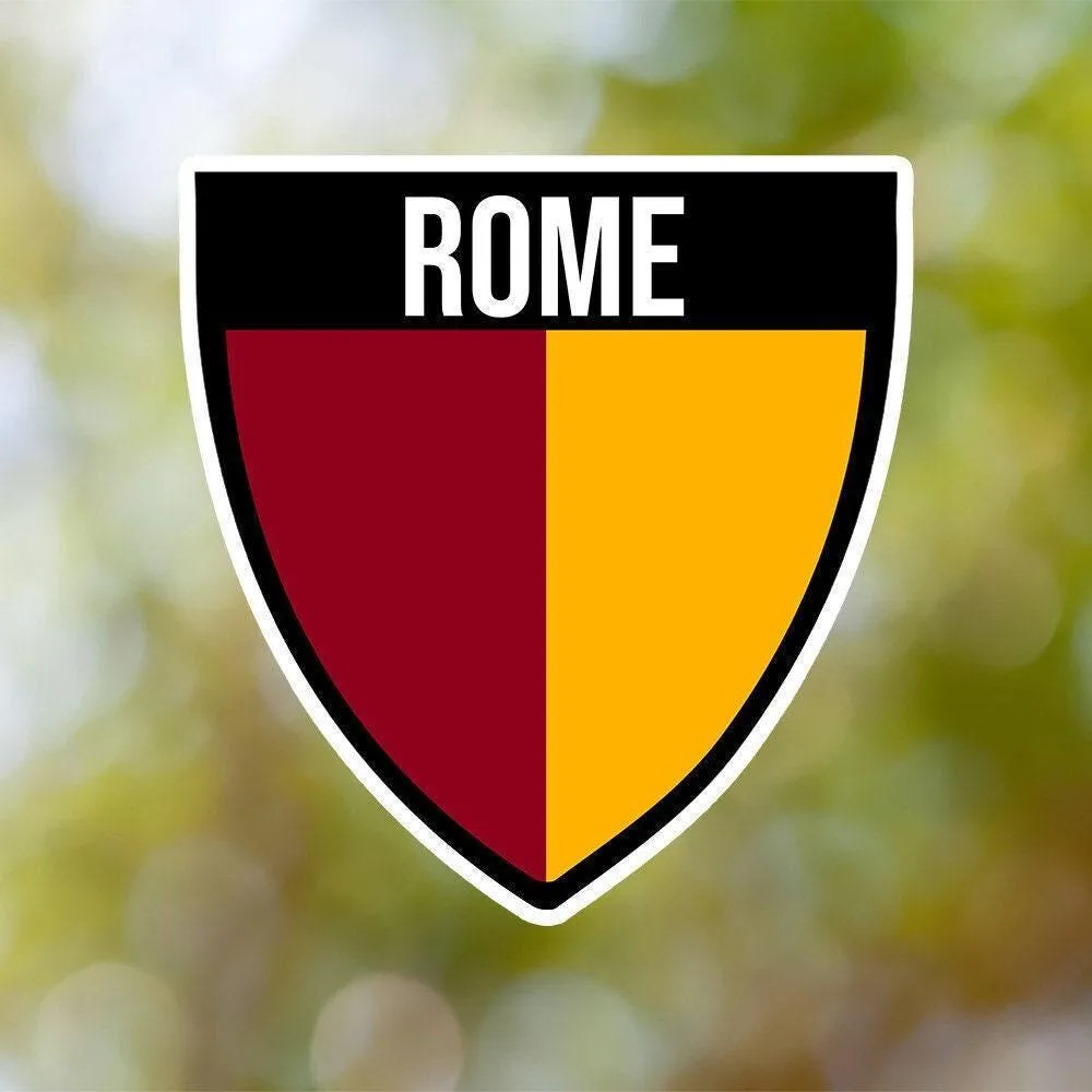 Rome Shield Sticker