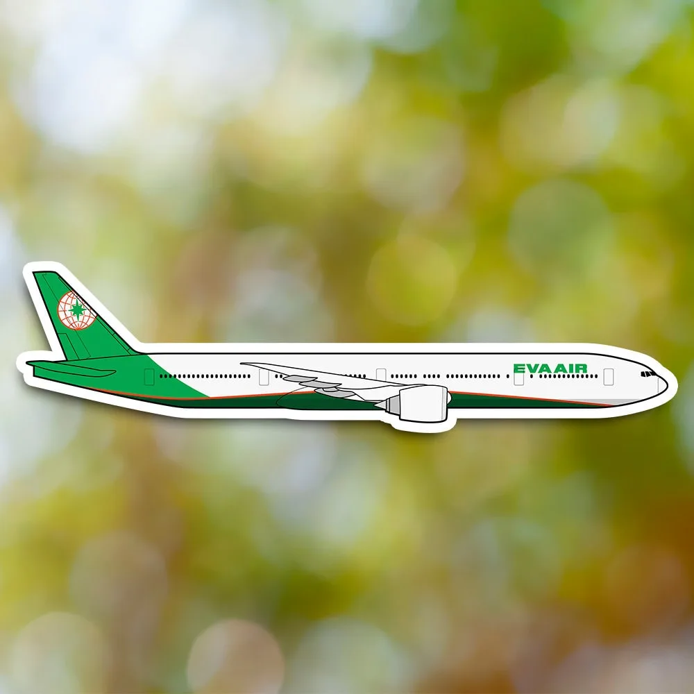 EVA Air Boeing 777 Sticker