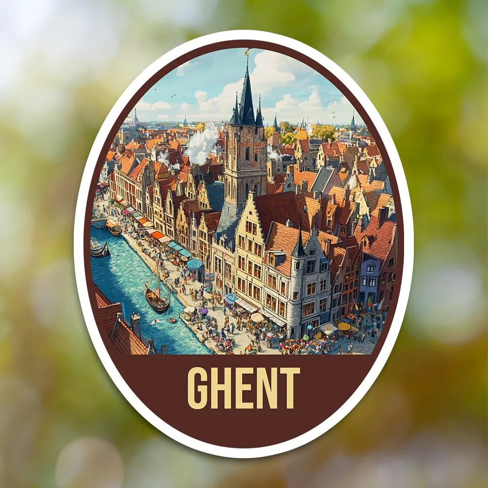 Ghent Sticker