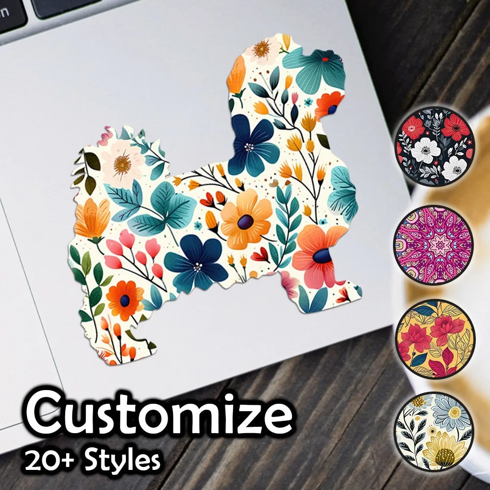 Maltese Patterned Sticker