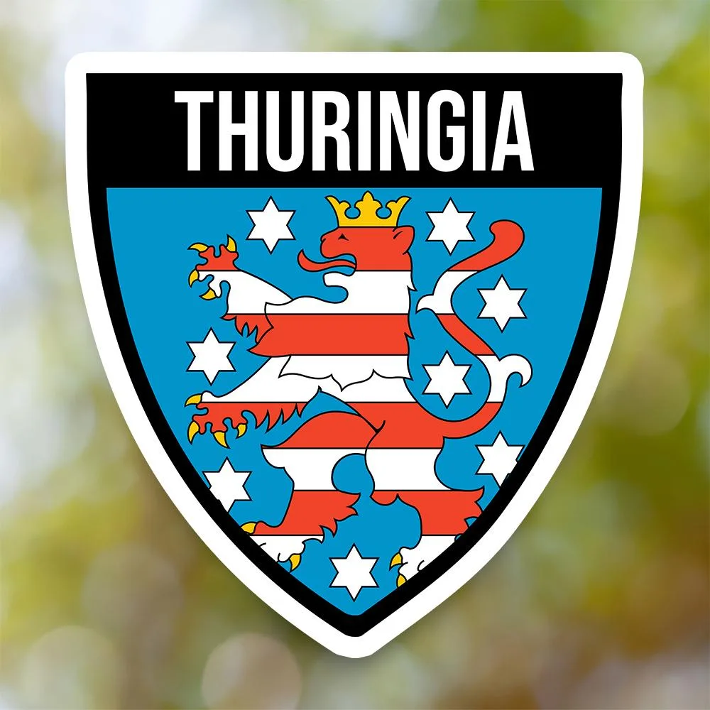Thuringia Shield Sticker
