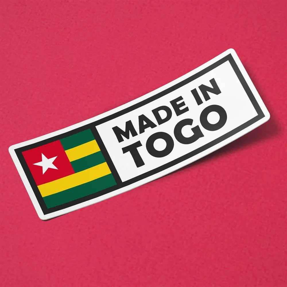 Made in Togo Sticker