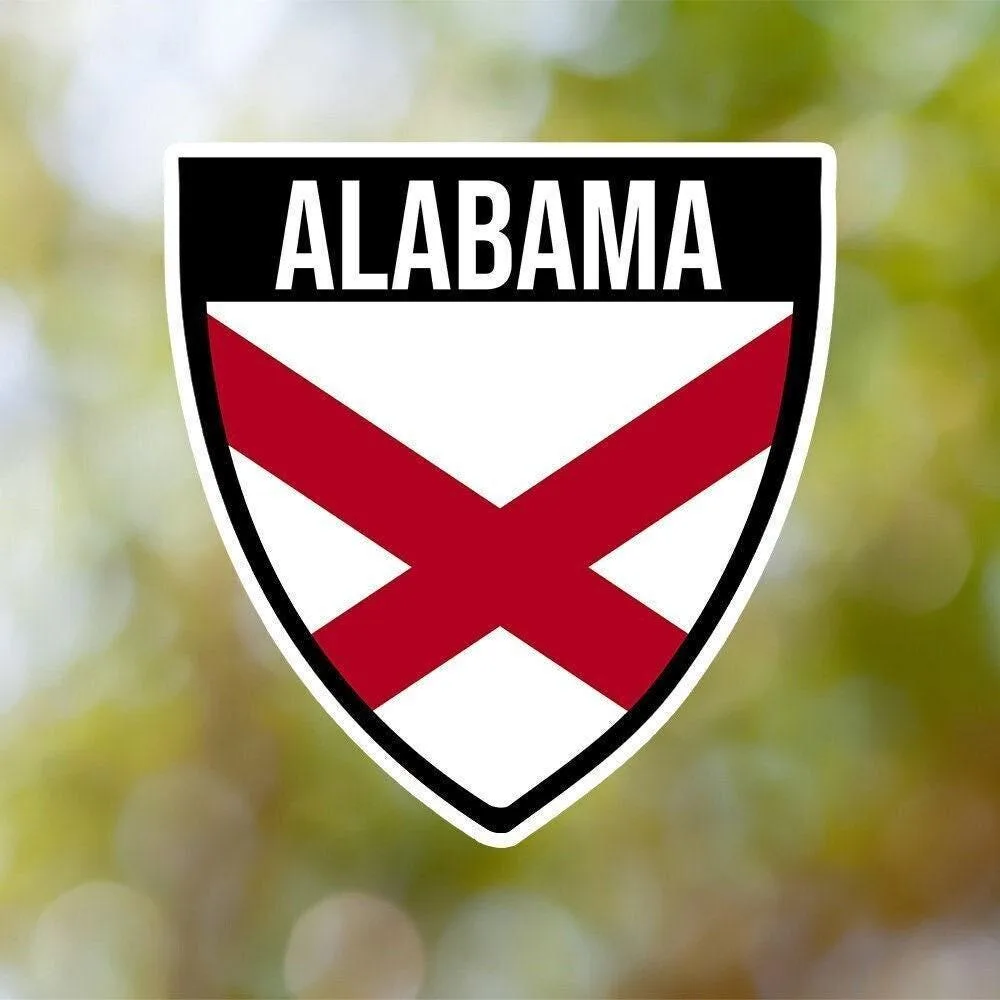 Alabama Shield Sticker