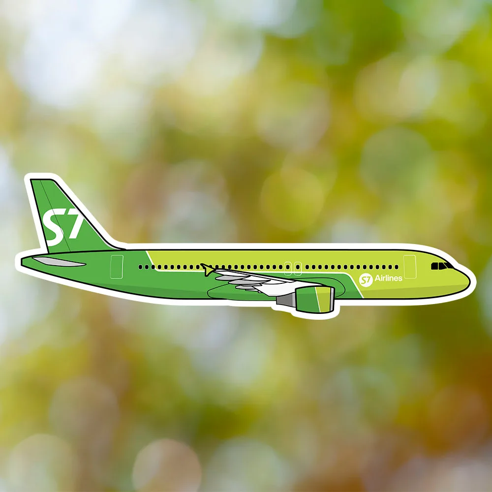 Airbus A320 S7 Airlines Sticker