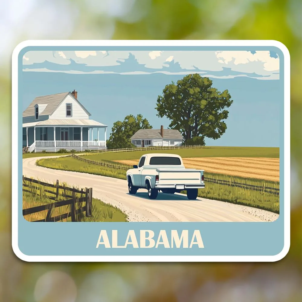 Alabama City Sticker