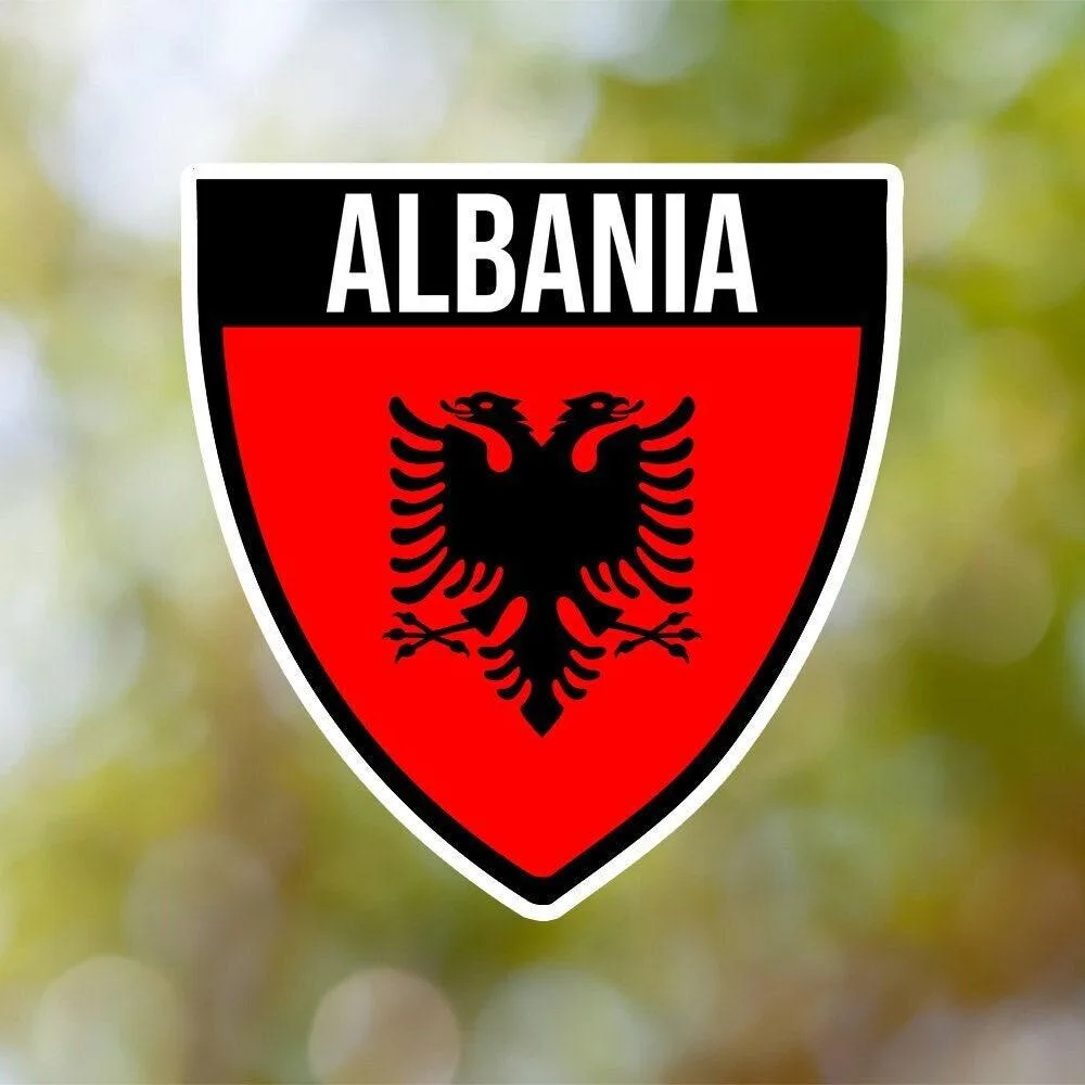 Albania Shield Sticker