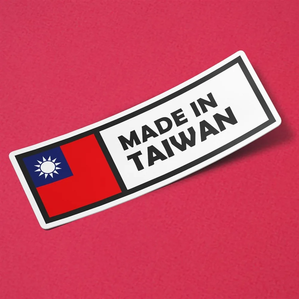 Made in Taiwan Sticker
