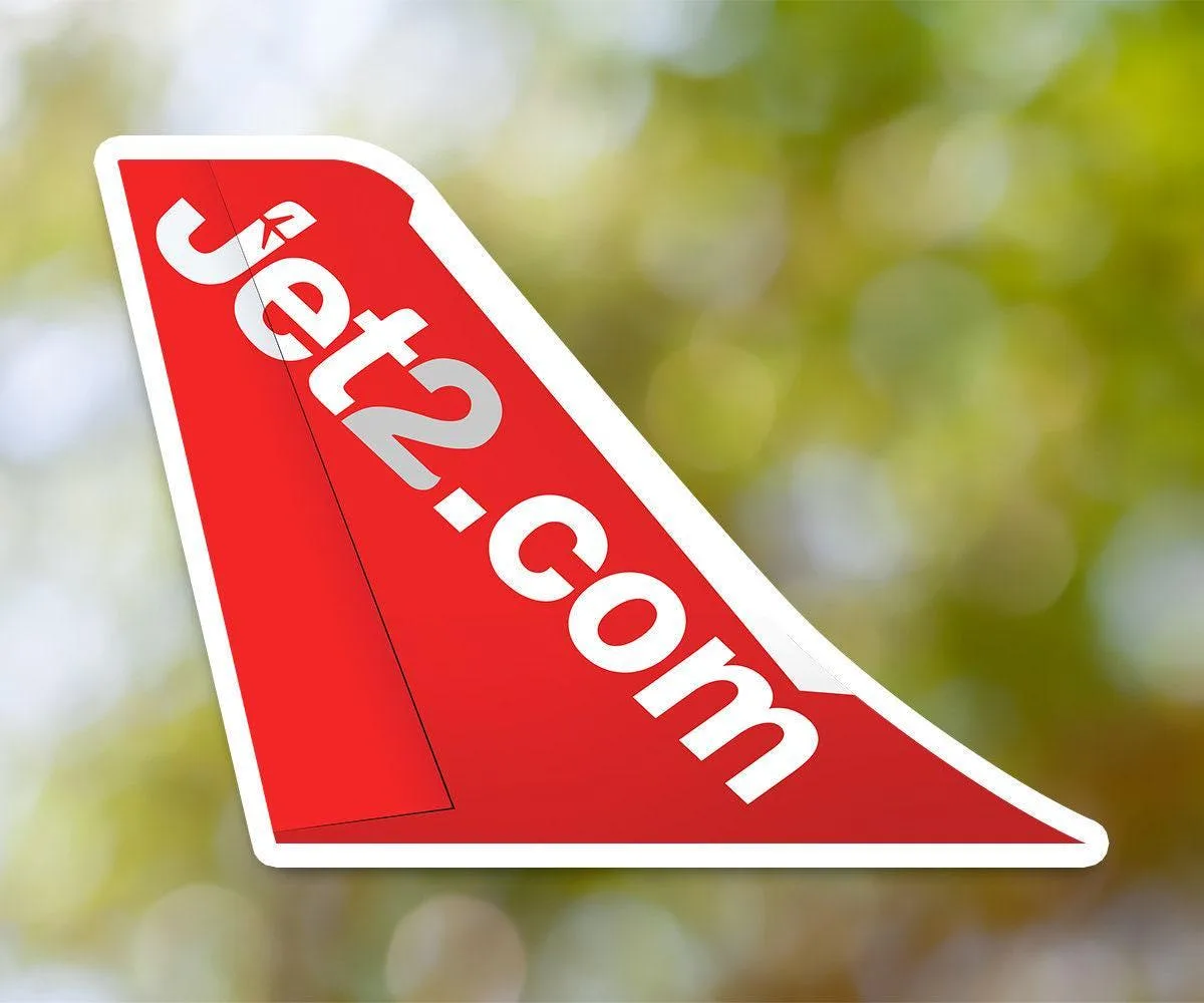 Jet2 Tailplane Sticker