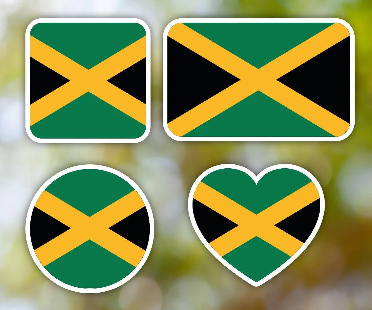 Jamaica Geometric Sticker