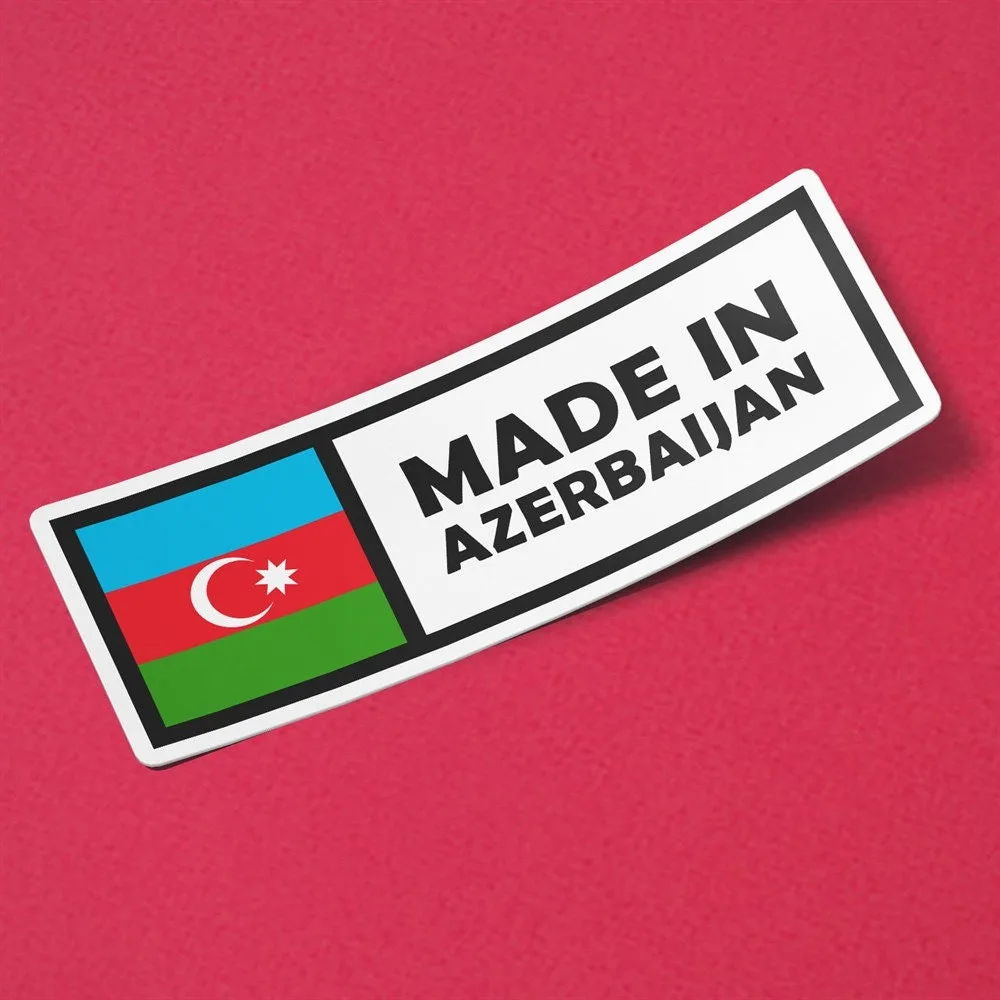 Made in Azerbaijan Sticker
