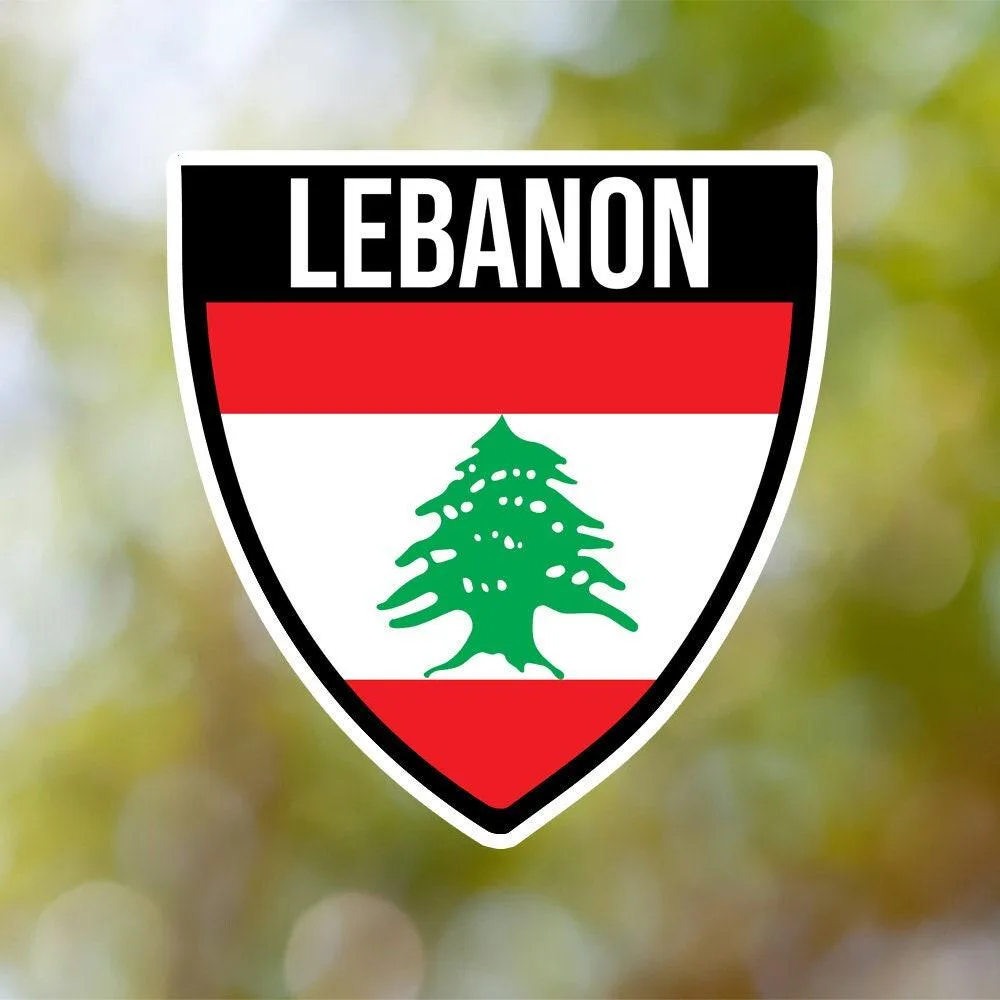 Lebanon Shield Sticker