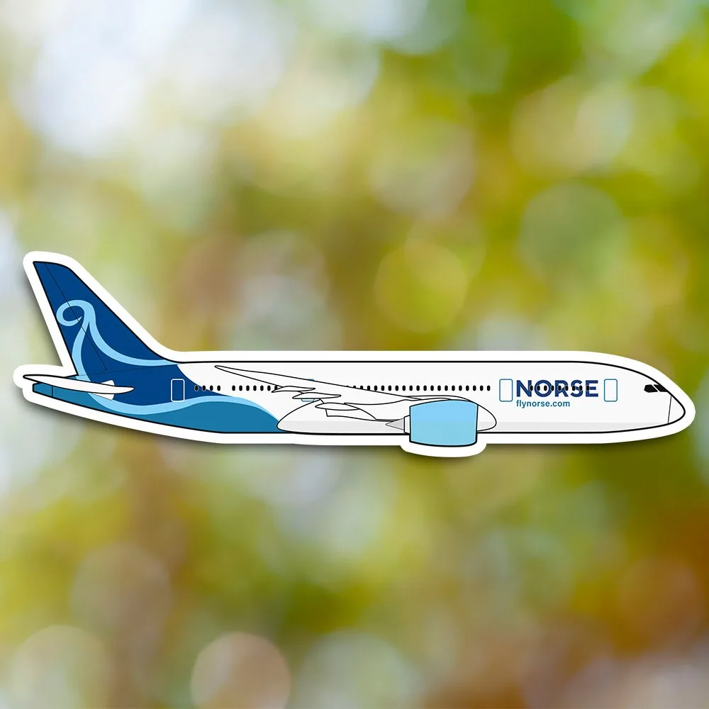 Boeing 787 Norse Atlantic Airways Sticker