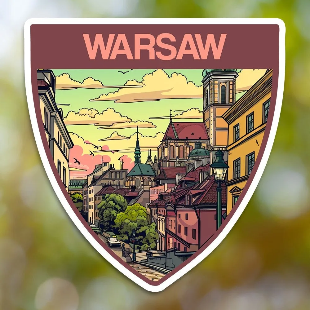 Warsaw City Sticker