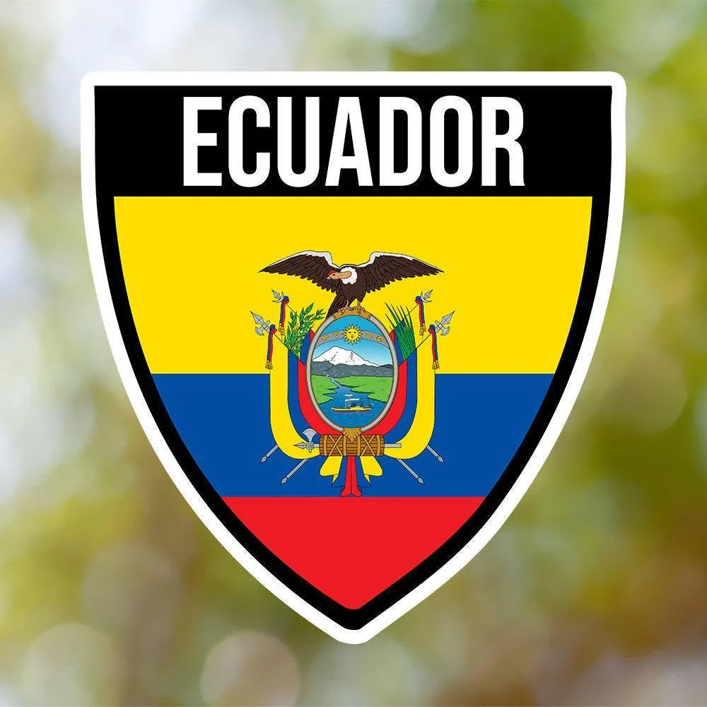 Ecuador Shield Sticker