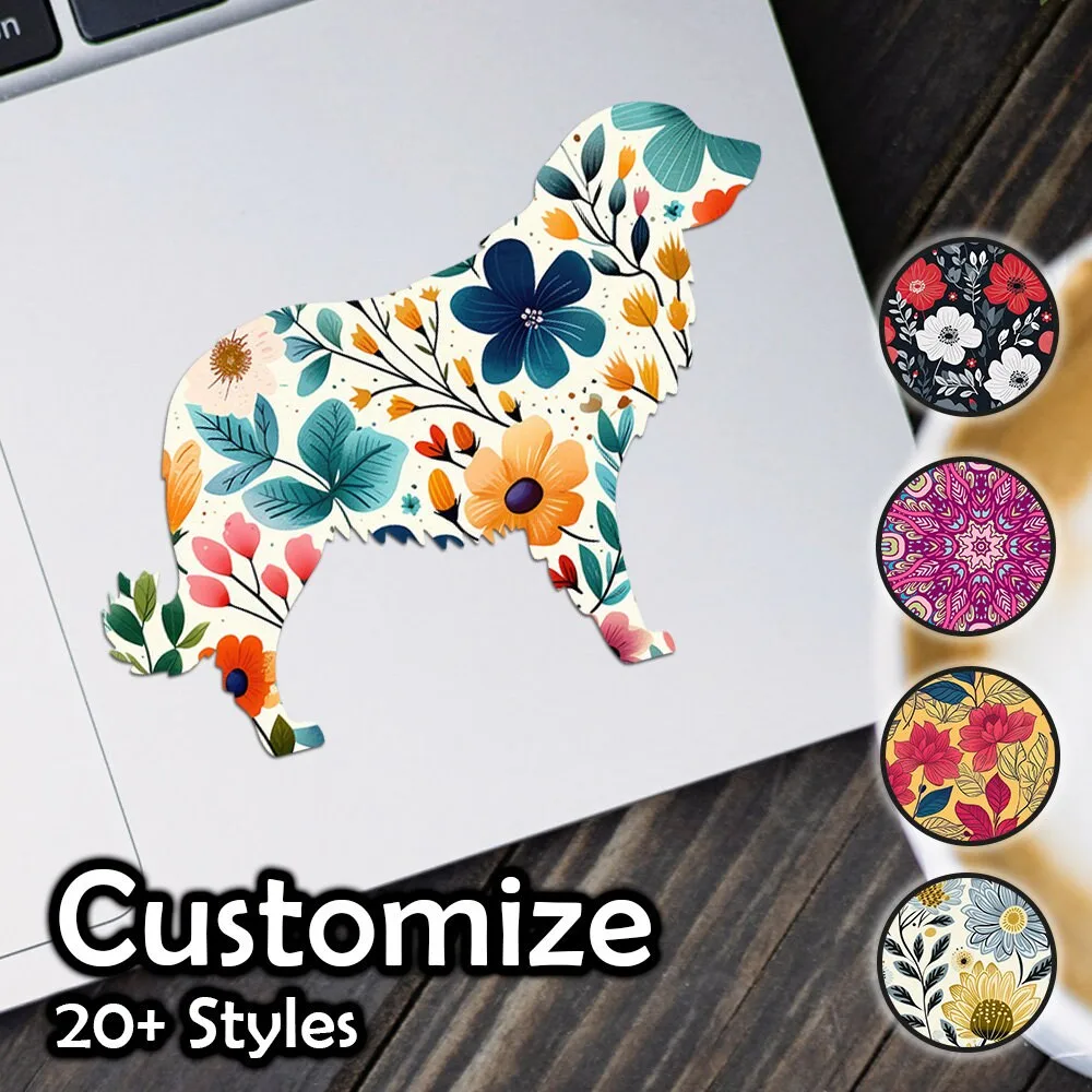 Estrela Mountain Dog Patterned Sticker