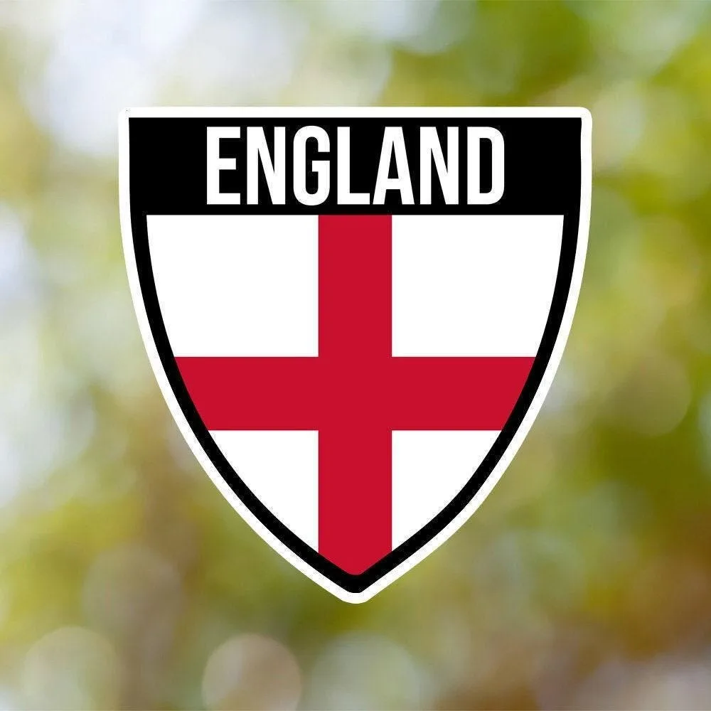 England Shield Sticker