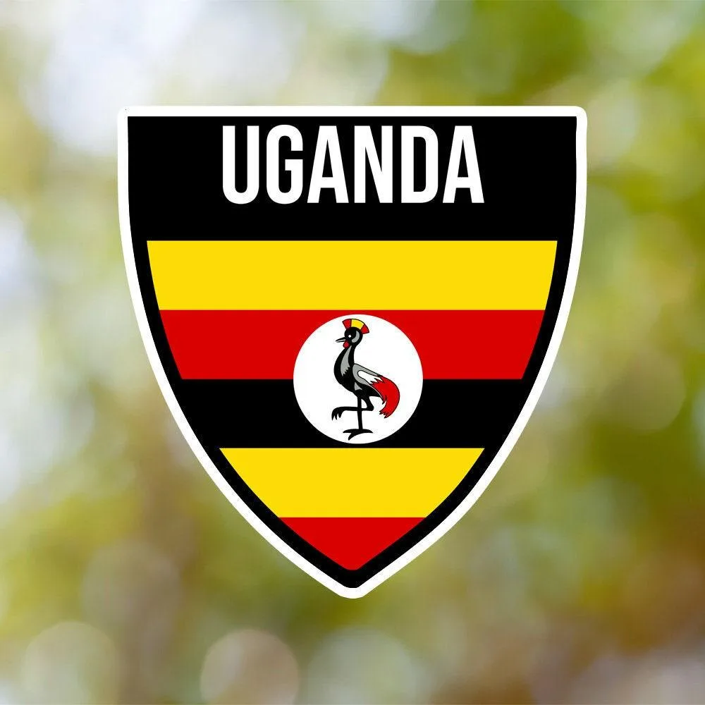 Uganda Shield Sticker