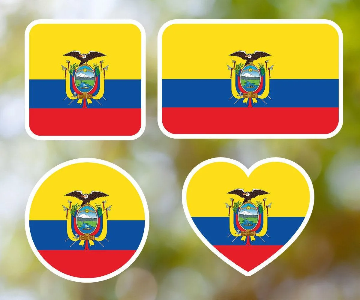Ecuador Geometric Sticker