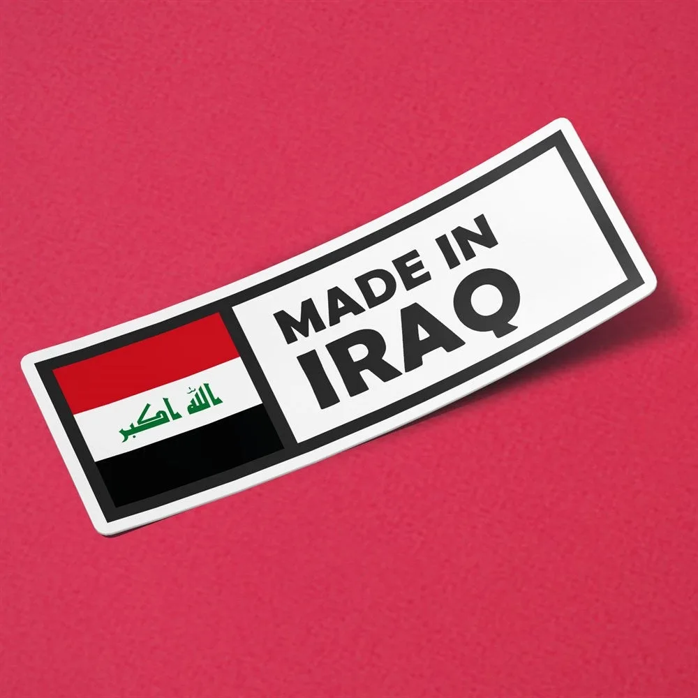 Made in Iraq Sticker