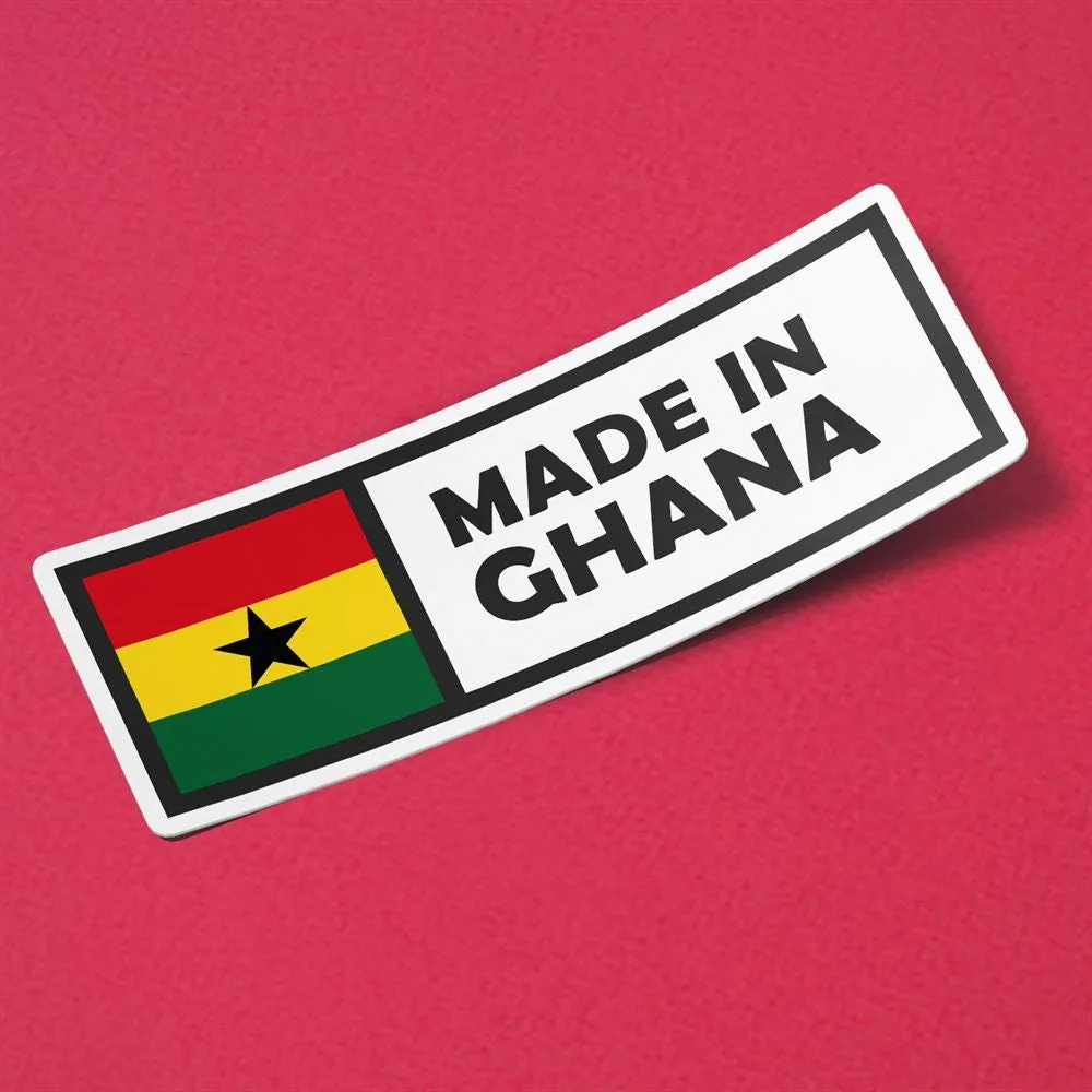 Made in Ghana Sticker