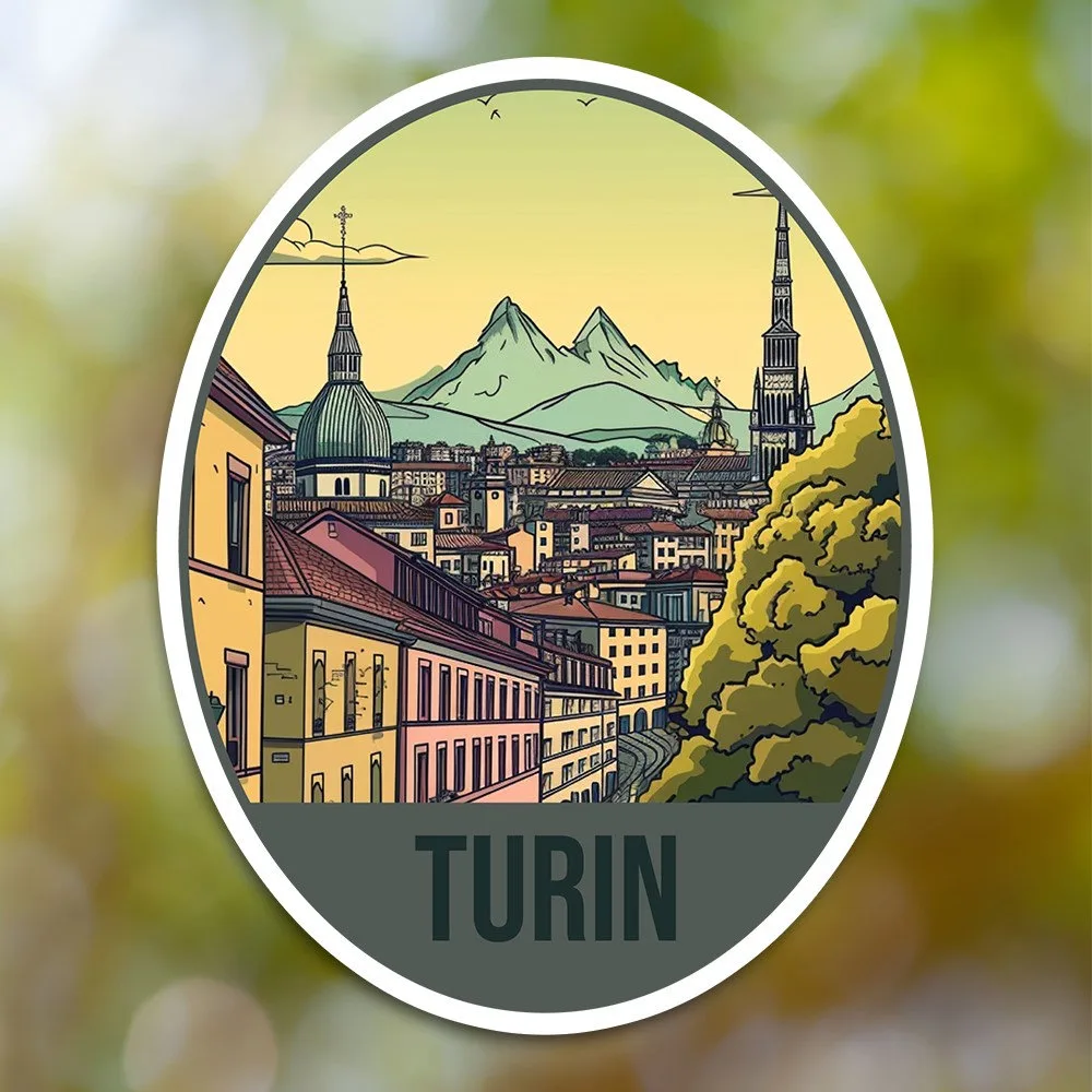 Turin City Sticker