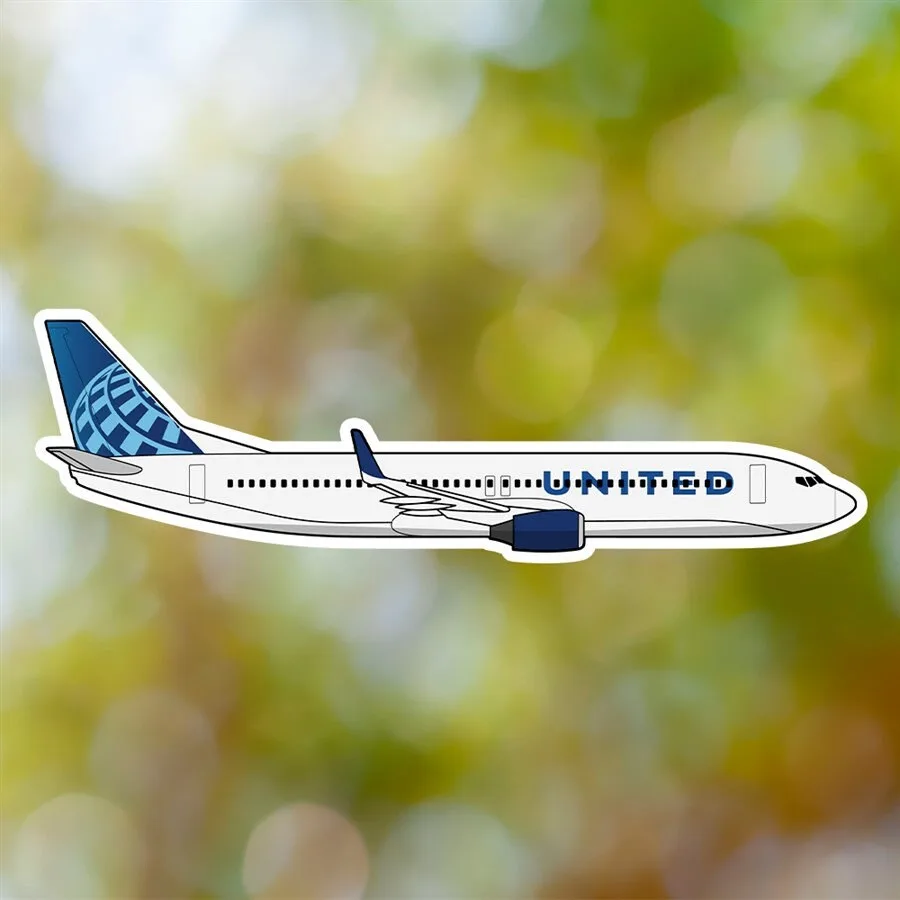 Boeing 737 Sticker