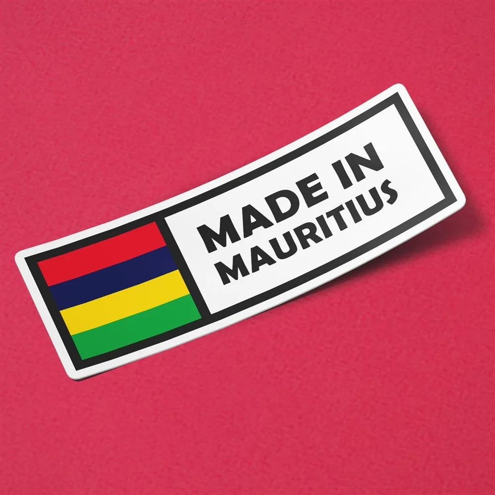 Made in Mauritius Sticker