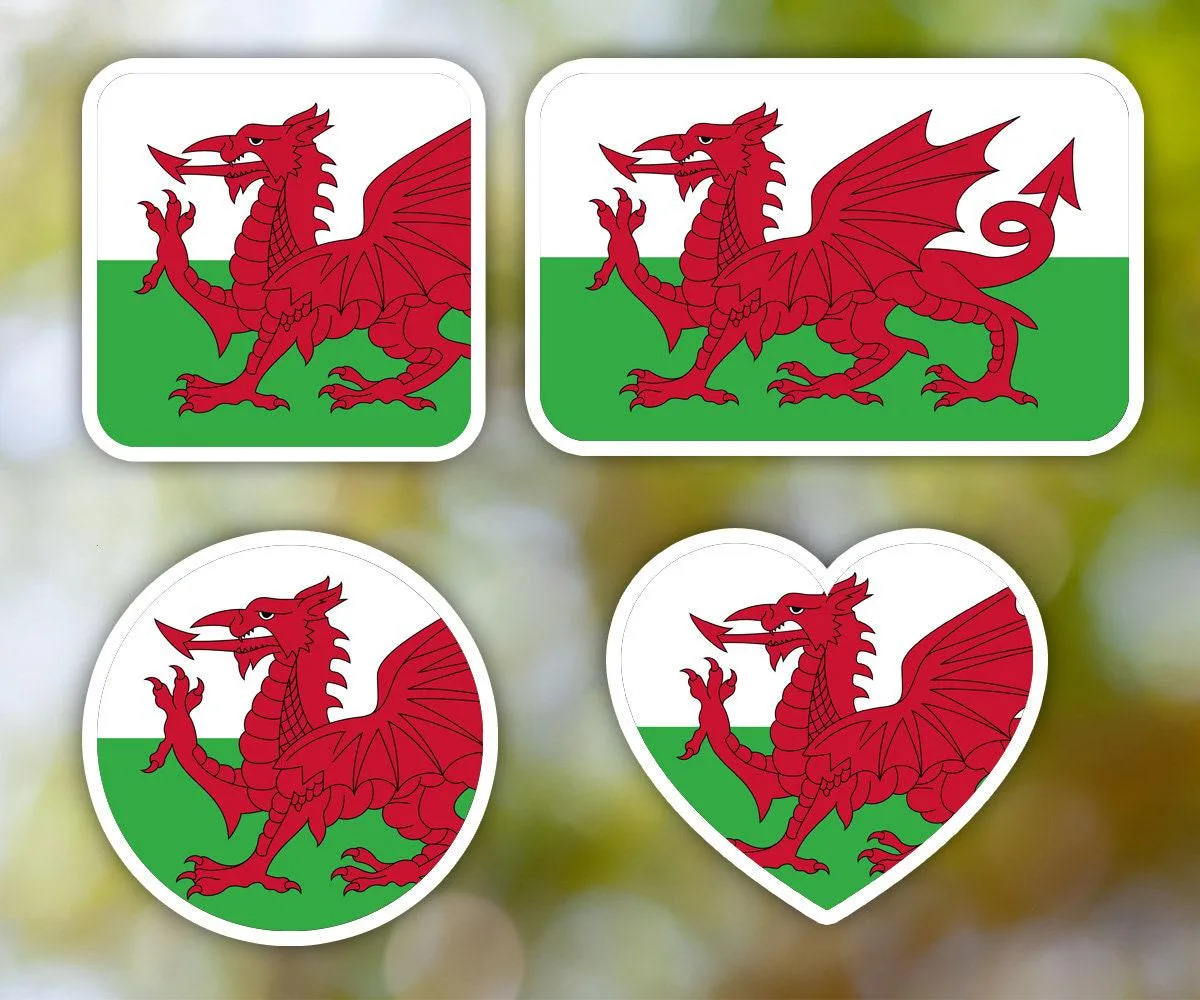 Wales Geometric Sticker