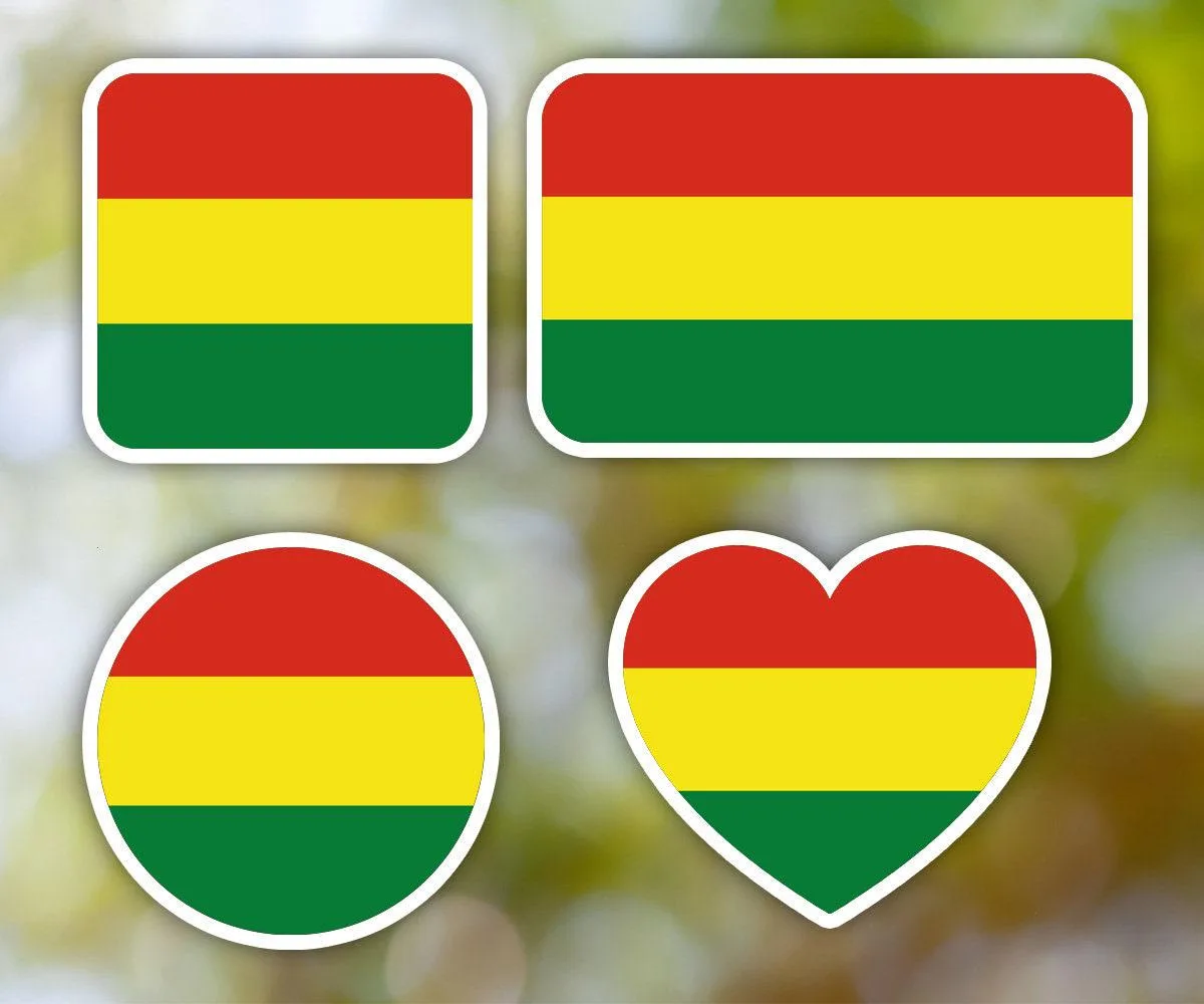 Bolivia Geometric Sticker
