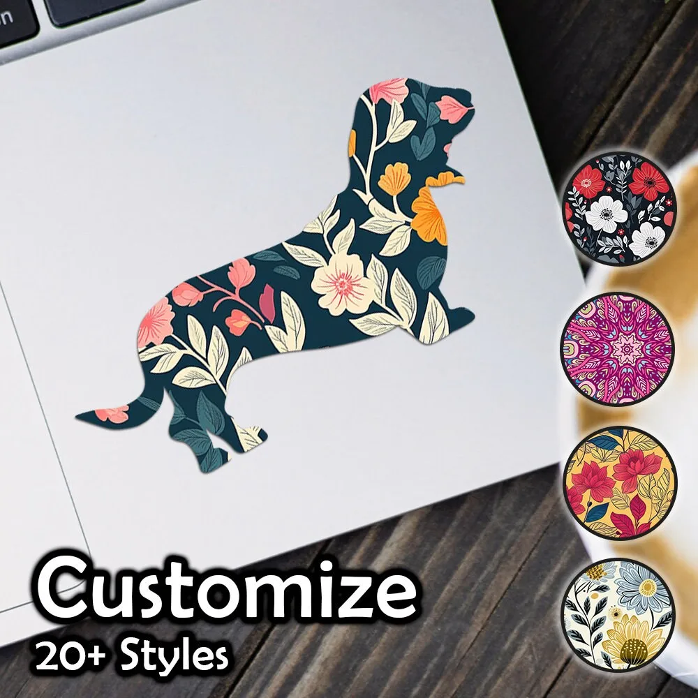 Basset Hound Patterned Sticker