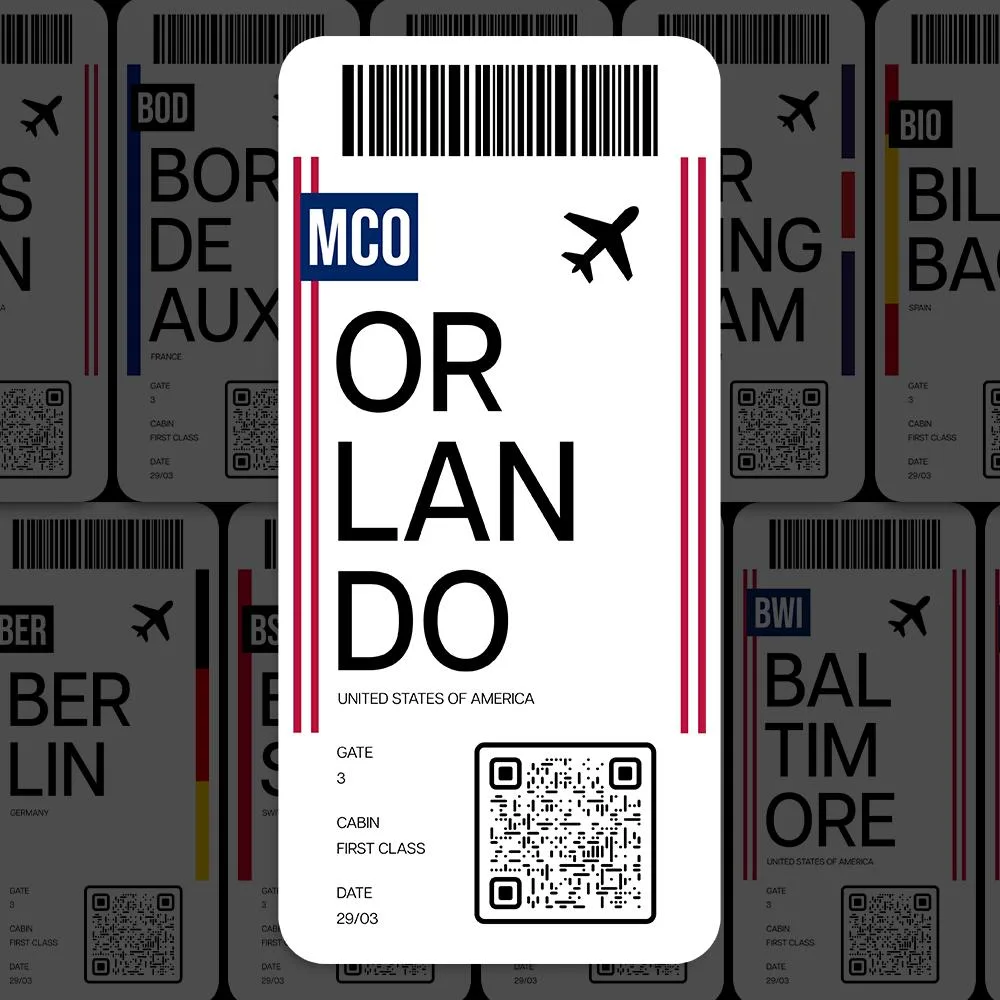 Orlando Airport Sticker (MCO)