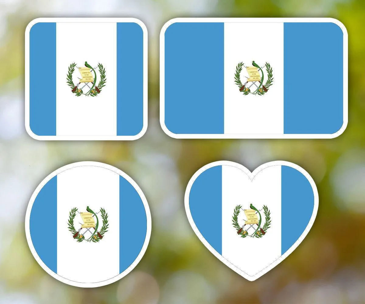 Guatemala Geometric Sticker