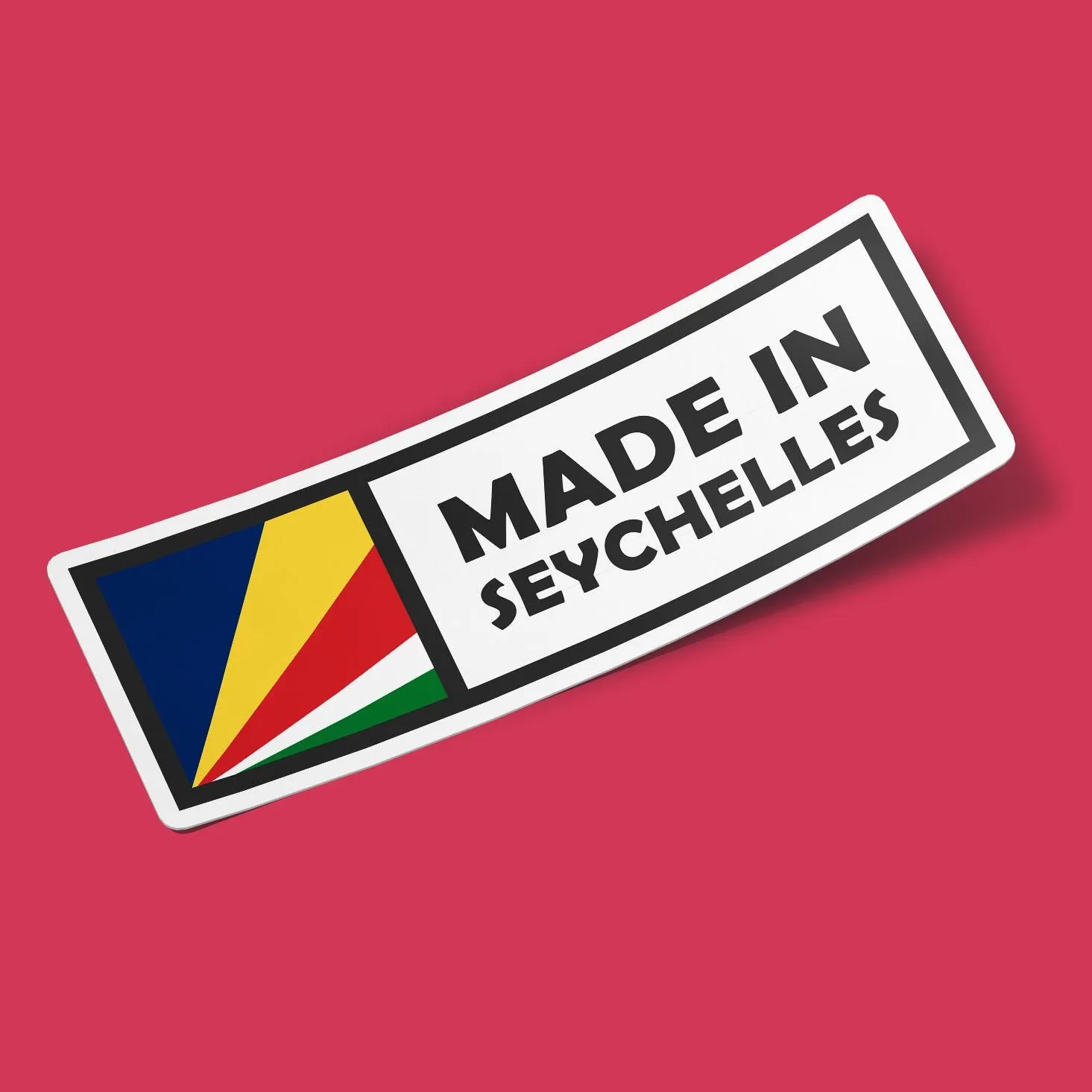 Made in Seychelles Sticker