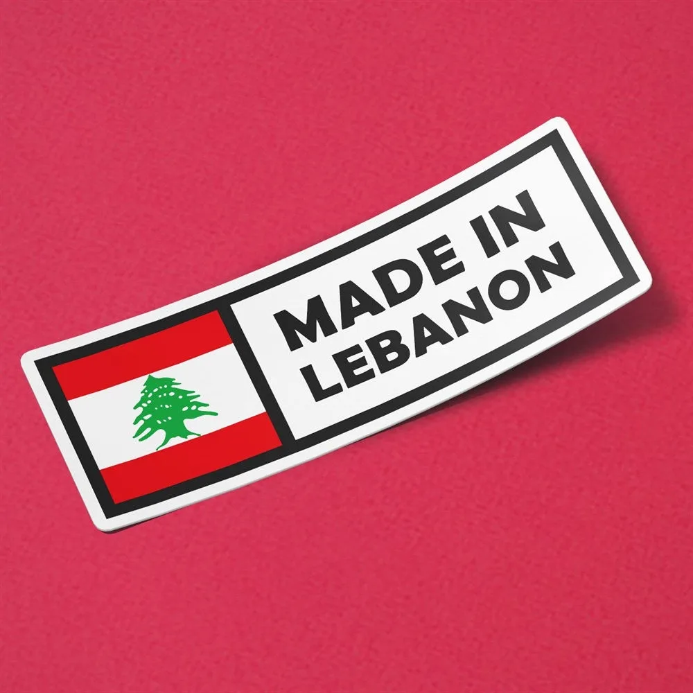 Made in Lebanon Sticker