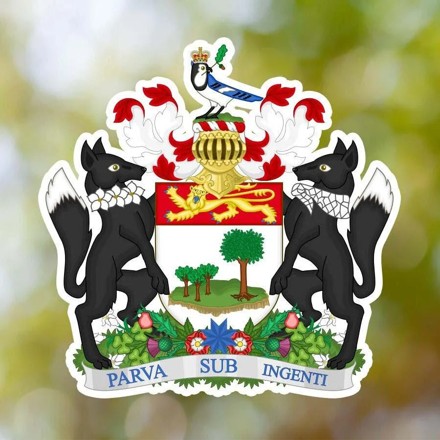 Prince Edward Island Coat of Arms Sticker