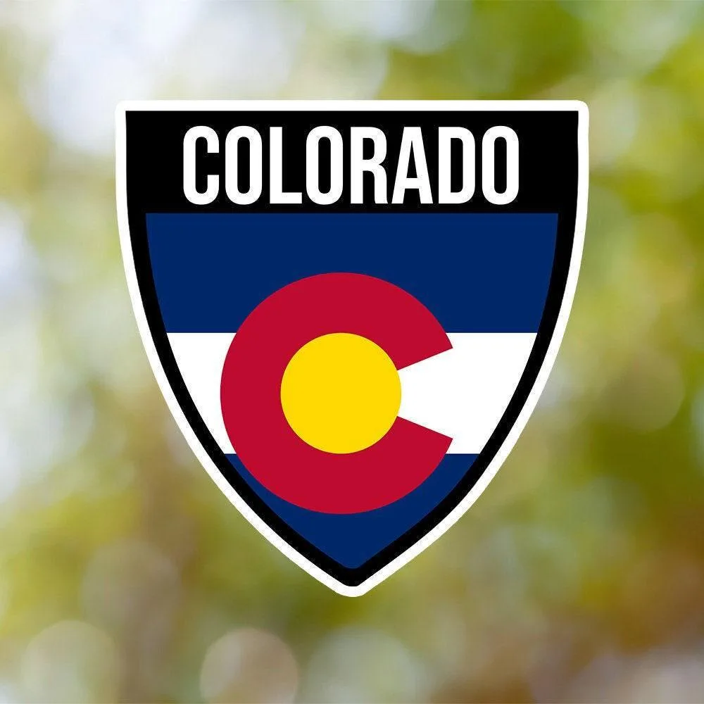 Colorado Shield Sticker