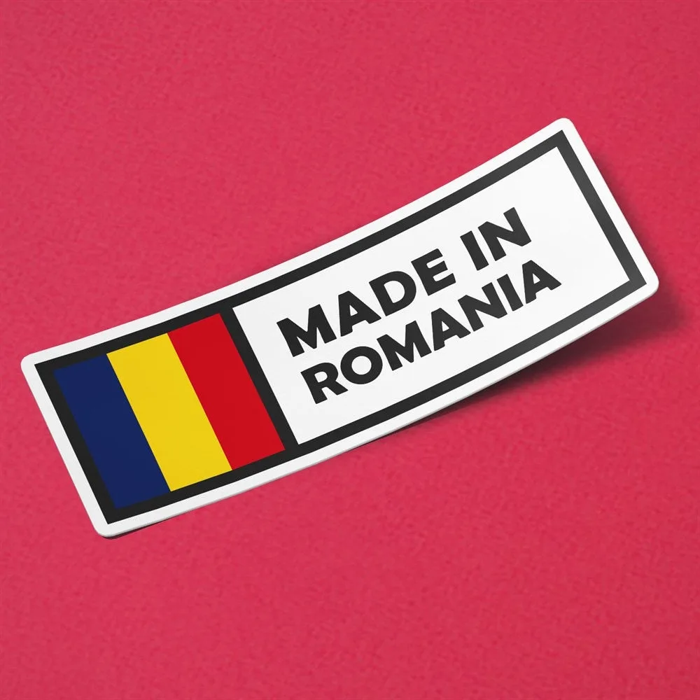Made in Romania Sticker