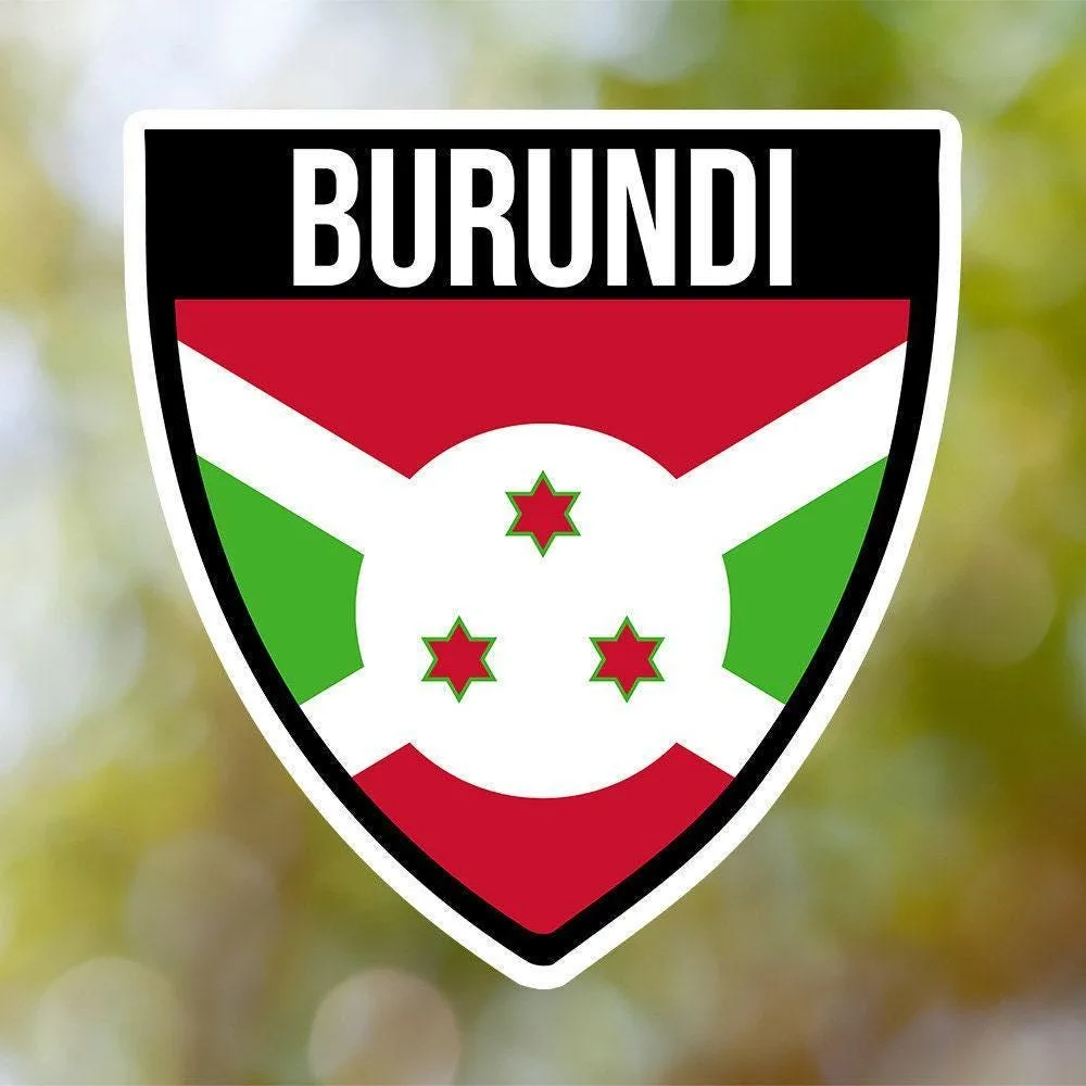 Burundi Shield Sticker