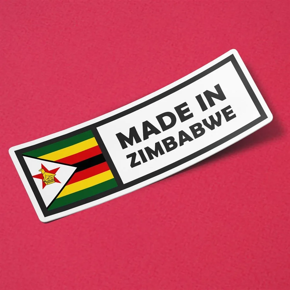 Made in Zimbabwe Sticker