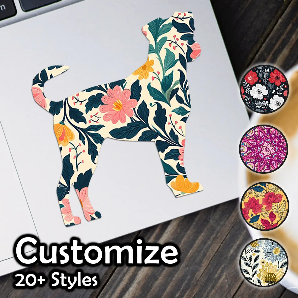 Danish Swedish Farmdog Patterned Sticker