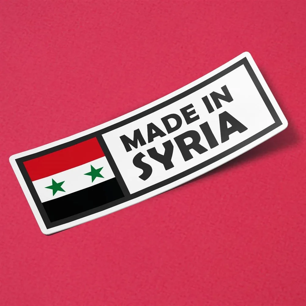 Made in Syria Sticker