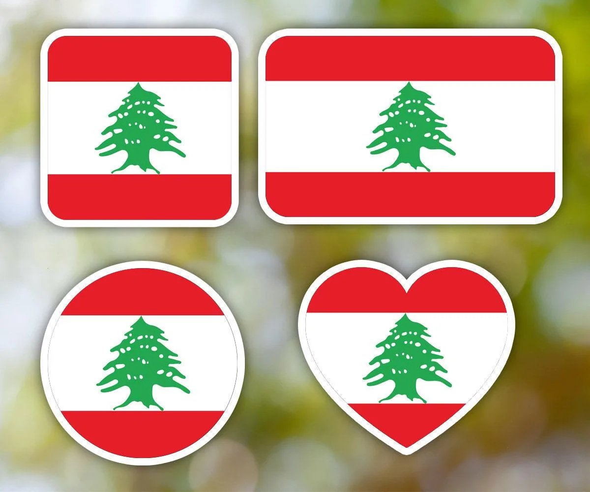 Lebanon Geometric Sticker