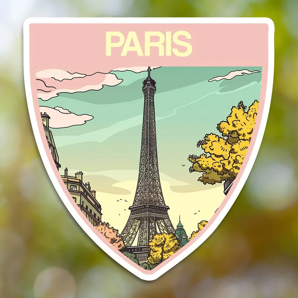 Paris City Sticker